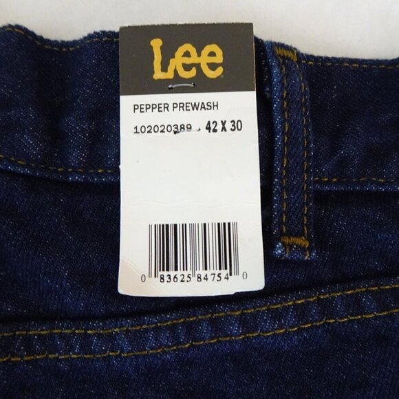 Lee Bootcut Jeans Men's Size 42x30 Blue Denim Regular Fit - Picture 8 of 10